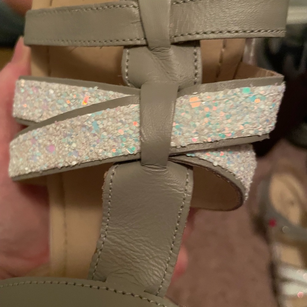 Excellent condition. sandals dressy or casual! I wore these twice